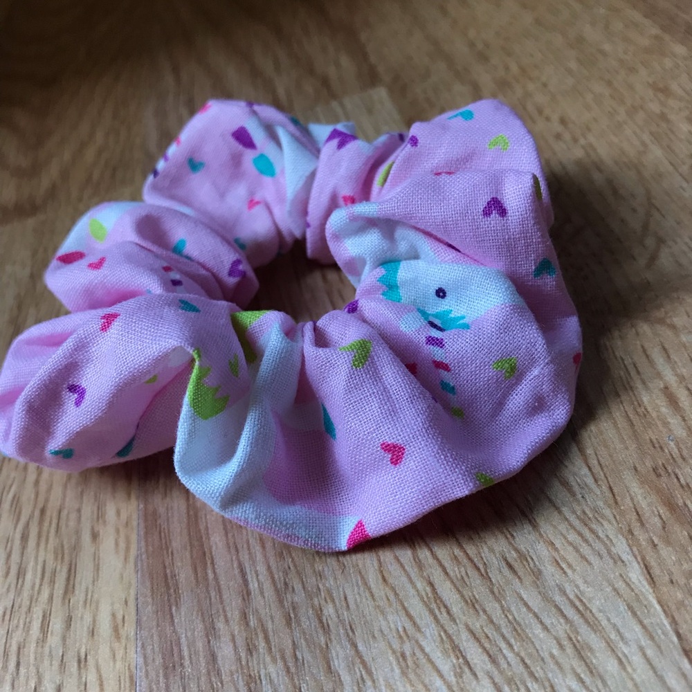 Pink Unicorn Scrunchie